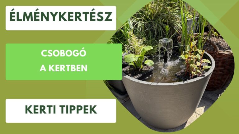 Kerti csobogó